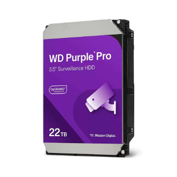 Mostrar detalhes de HDD WD PURPLE PRO 22 TB PARA SEGURANCA / VIGILANCIA / DVR - WD221PURP Imagem de HDD WD PURPLE PRO 22 TB PARA SEGURANCA / VIGILANCIA / DVR - WD221PURP