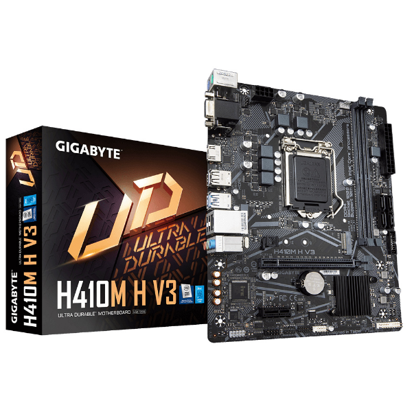 Imagem de PLACA MAE (INTEL) GIGABYTE H410M H V3 DDR4 LGA1200 10° GERACAO