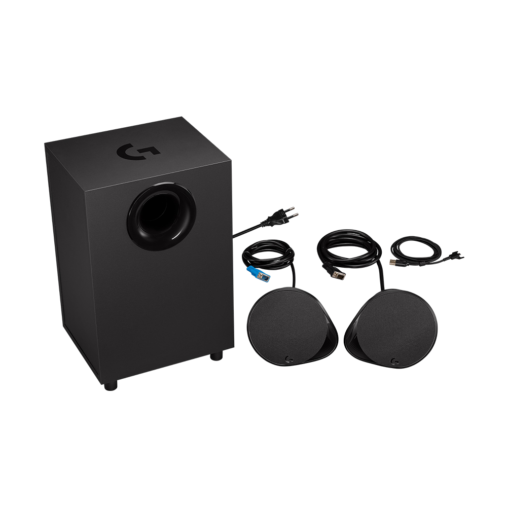 Imagem de CAIXA DE SOM SUBW 2.1 LOGITECH GAMER G560 120RMS BLUETOOTH PRETO - 980-001310