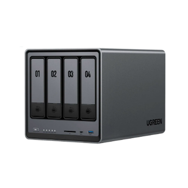Imagem de STORAGE NAS UGREEN TORRE 112TB S/HD 4 BAIAS INTEL PENTIUM GOLD 8505 LAN 10GBE + 2.5GB - DXP4800 PLUS