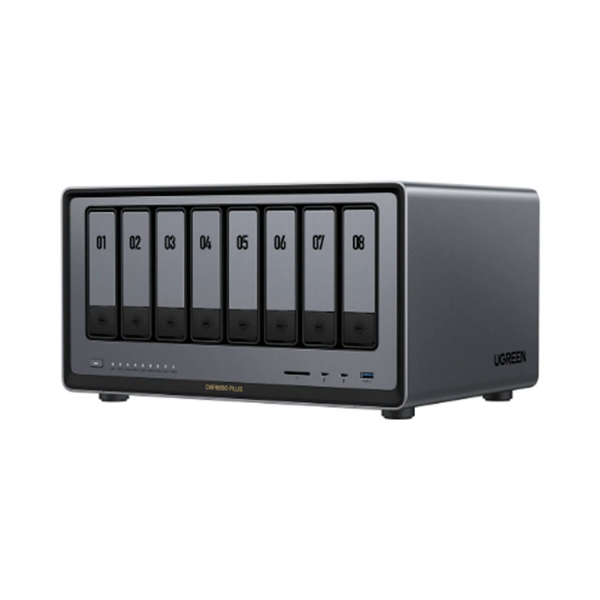 Imagem de STORAGE NAS UGREEN TORRE 208TB S/HD 8 BAIAS INTEL I5 1235U + 2P 10GBE - DXP8800 PLUS