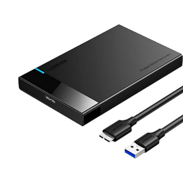 Mostrar detalhes de CASE/GAVETA UGREEN PARA HD/SSD 2.5'' COM USB 3.0 - US221 Imagem de CASE/GAVETA UGREEN PARA HD/SSD 2.5'' COM USB 3.0 - US221