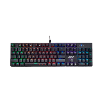 Imagem de TECLADO GAMER ACER MECANICO USB NITRO NKW202 RGB PRETO SWITCH AZUL