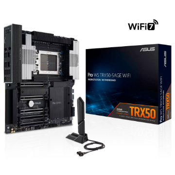 Mostrar detalhes de PLACA MAE (AMD) ASUS PRO WS TRX50-SAGE WIFI DDR5 sTR5 Imagem de PLACA MAE (AMD) ASUS PRO WS TRX50-SAGE WIFI DDR5 sTR5