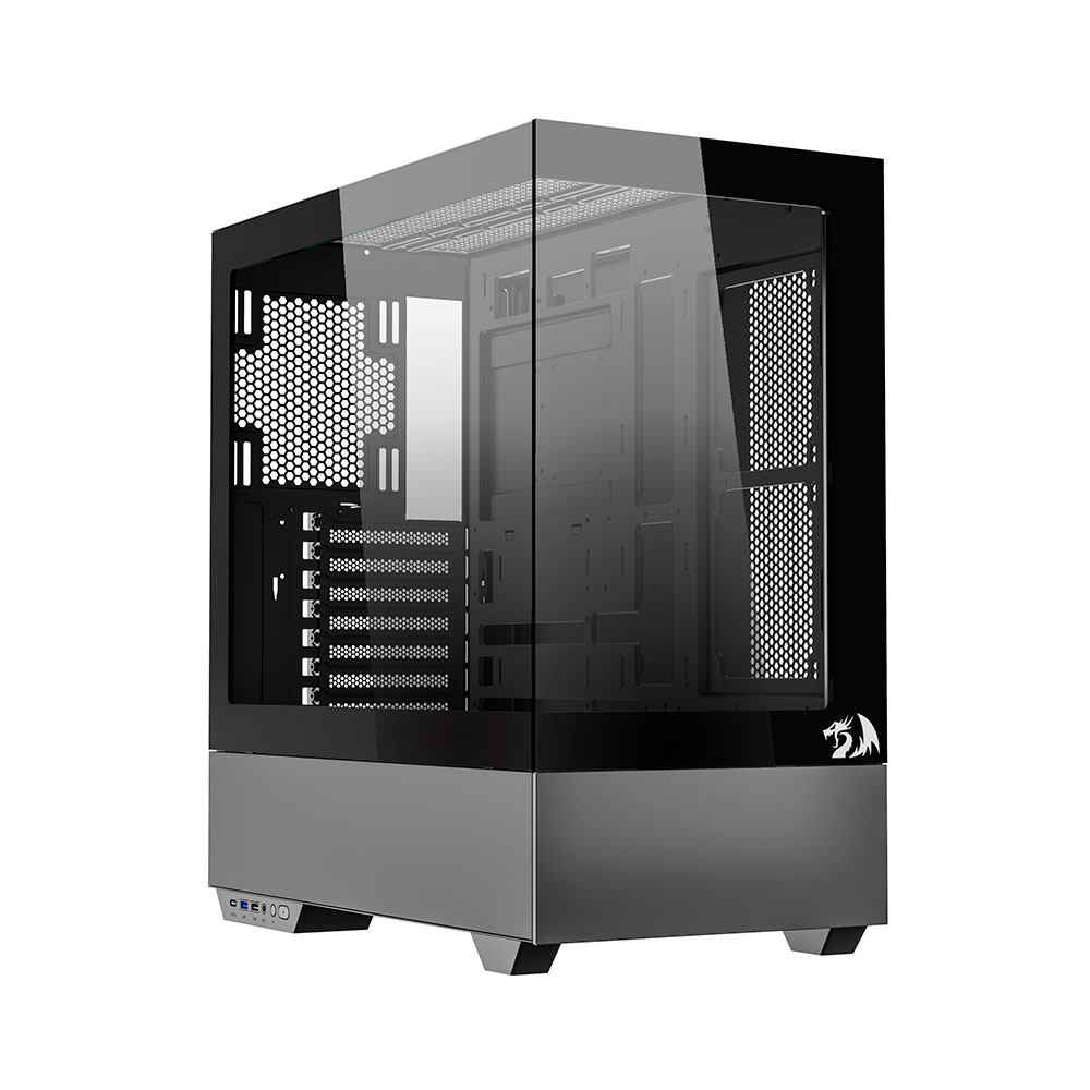 Imagem de GABINETE GAMER REDRAGON REFLECT PRO PRETO CA-607B