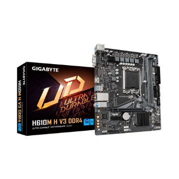 Imagem de PLACA MAE (INTEL) GIGABYTE H610M H V3 DDR4 LGA1700 12� 13� E 14� GERACAO
