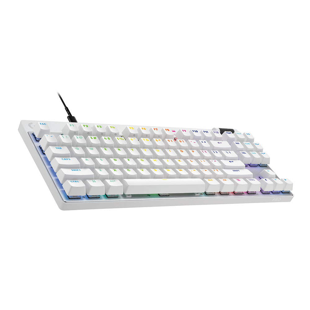 Imagem de TECLADO LOGITECH GAMER PRO X TKL RAPID BRANCO - 920-013132