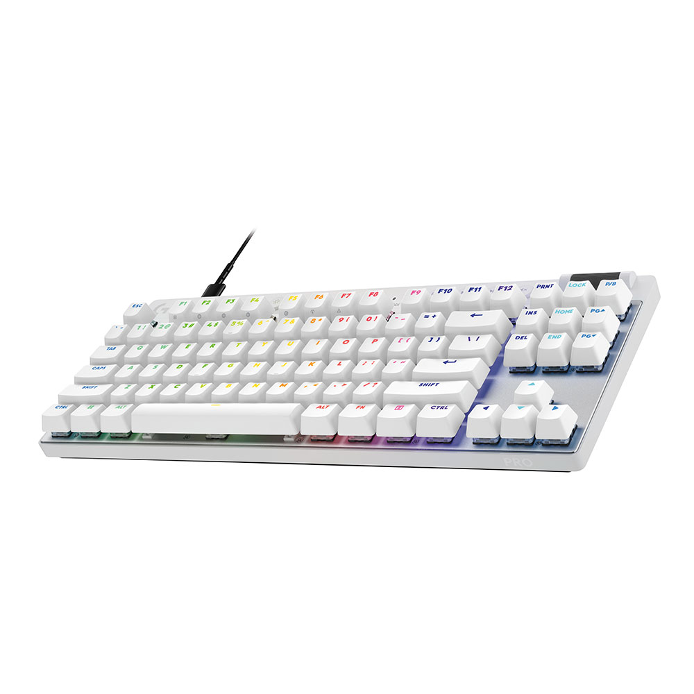 Imagem de TECLADO LOGITECH GAMER PRO X TKL RAPID BRANCO - 920-013132