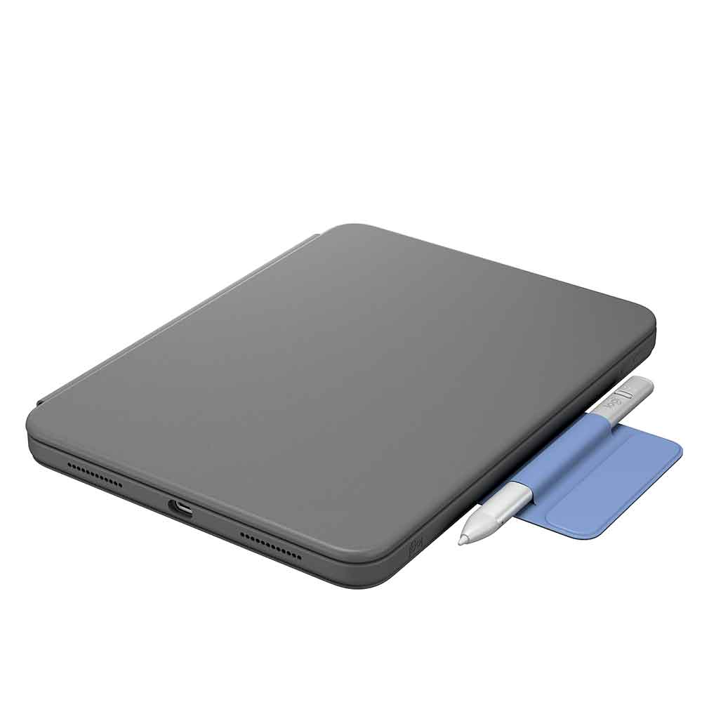 Imagem de CAPA COM TECLADO LOGITECH RUGGED FOLIO P/ IPAD 10�GERACAO GRAFITE - 920-011295