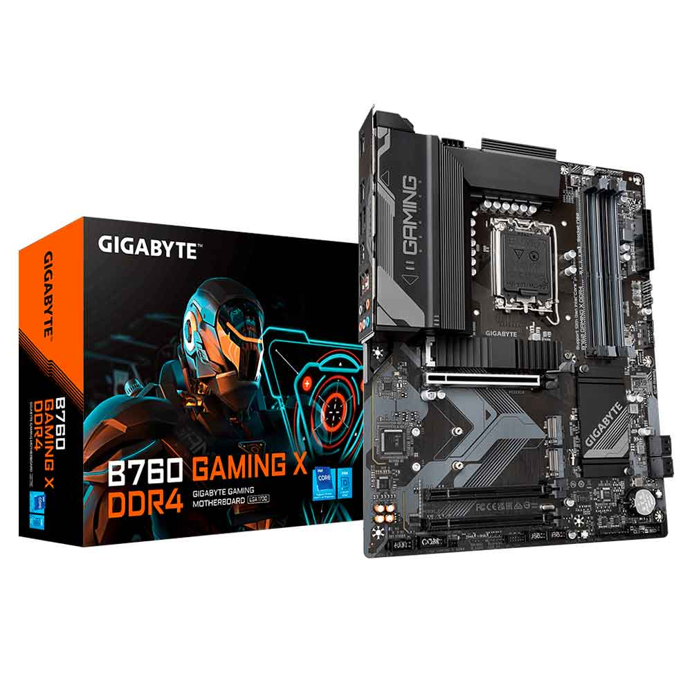 Imagem de PLACA MAE (INTEL) GIGABYTE B760 GAMING X DDR4 1.0 LGA1700 12� 13� E 14� GERACAO