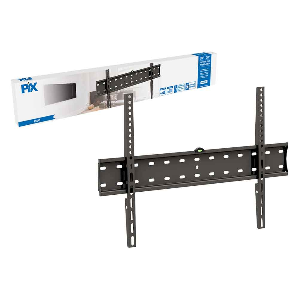 Mostrar detalhes de SUPORTE TV FIXO TRILHO 37"A 70"  PRETO PIX - 079-0032 Imagem de SUPORTE TV FIXO TRILHO 37"A 70"  PRETO PIX - 079-0032
