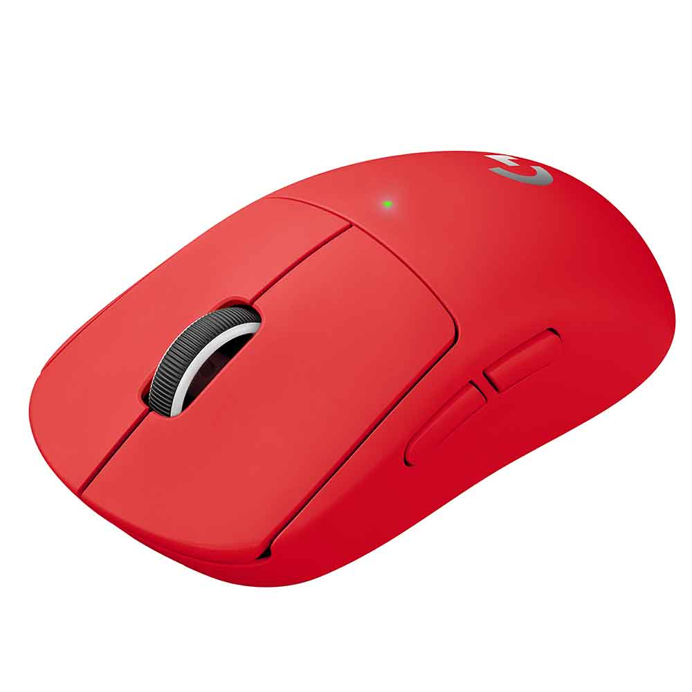 Imagem de MOUSE LOGITECH GAMER PROX SUPERLIGHT SEM FIO RED - 910-006783
