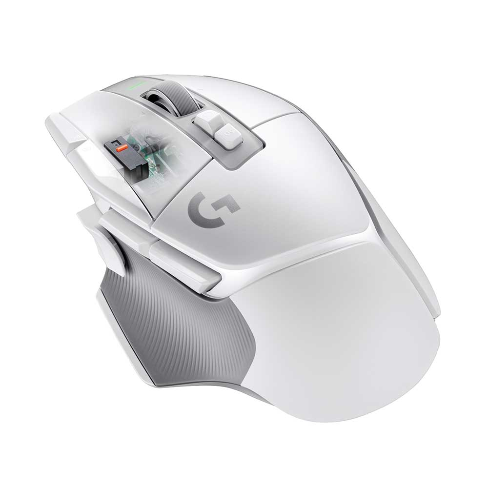 Mostrar detalhes de MOUSE LOGITECH GAMER G G502X LIGHTSPEED SEM FIO BRANCO - 910-006188 Imagem de MOUSE LOGITECH GAMER G G502X LIGHTSPEED SEM FIO BRANCO - 910-006188