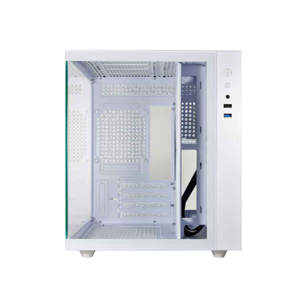 Imagem de GABINETE GAMER K-MEX AQUARIO CG-W2SB MICRO ATX BRANCO