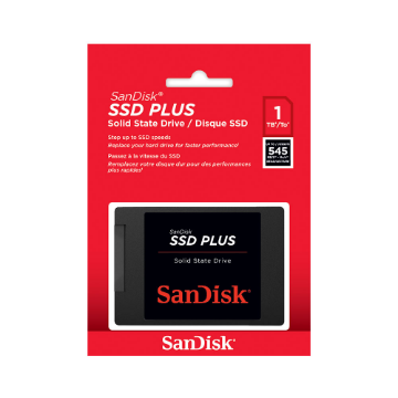 Mostrar detalhes de SSD SANDISK PLUS 1TB - SDSSDA-1T00-G28 Imagem de SSD SANDISK PLUS 1TB - SDSSDA-1T00-G28