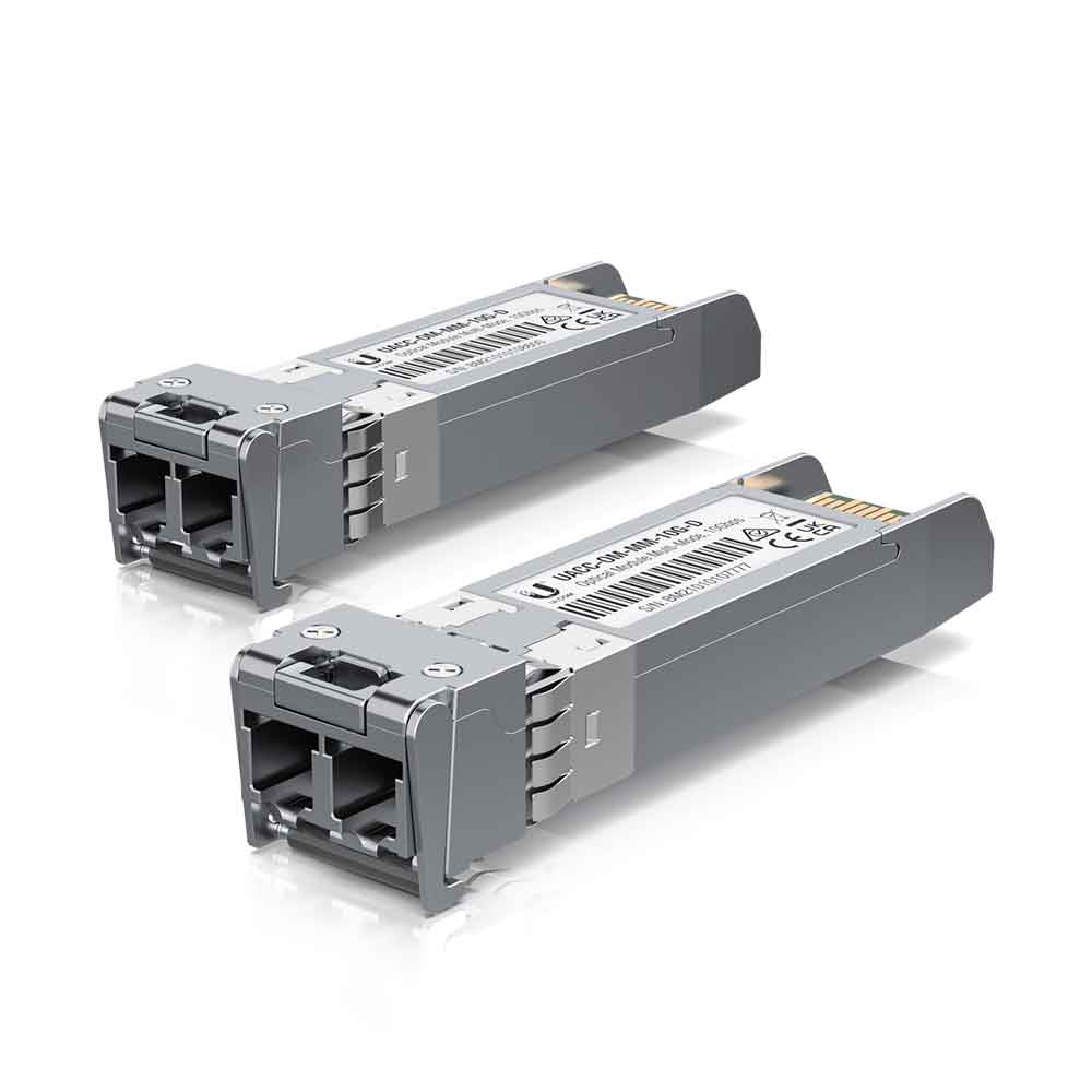 Mostrar detalhes de MODULO UBIQUITI MINI GBIC/SFP+ MULTIMODO 2LC 10GBPS/GIGABIT 300M UACC-OM-MM-10G-D-2 (2 - PACK) Imagem de MODULO UBIQUITI MINI GBIC/SFP+ MULTIMODO 2LC 10GBPS/GIGABIT 300M UACC-OM-MM-10G-D-2 (2 - PACK)