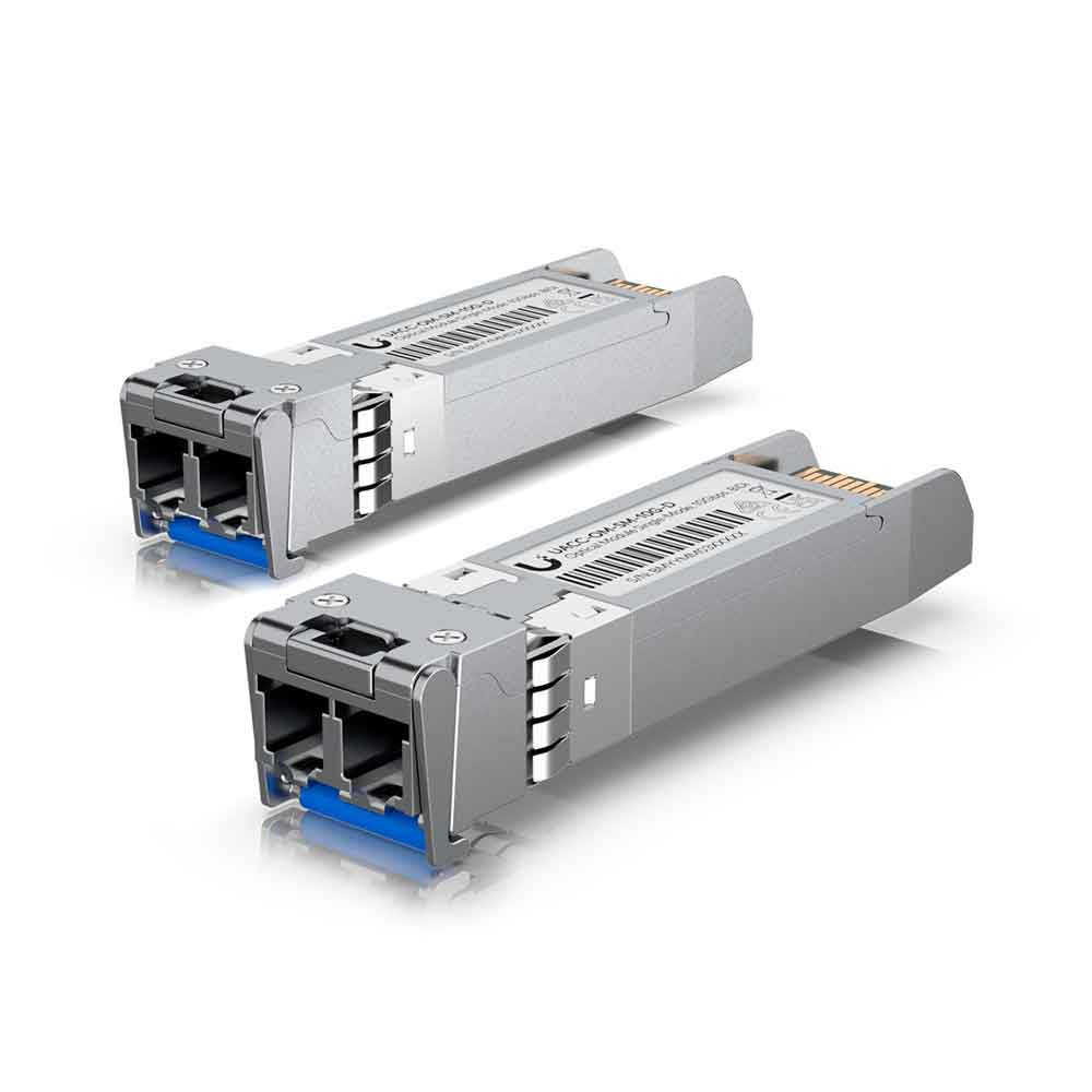 Mostrar detalhes de MODULO UBIQUITI MINI GBIC/SFP+ MONOMODO  2LC 10GBPS 10KM UACC-OM-SM-10G-D-2 (2 - PACK) Imagem de MODULO UBIQUITI MINI GBIC/SFP+ MONOMODO  2LC 10GBPS 10KM UACC-OM-SM-10G-D-2 (2 - PACK)