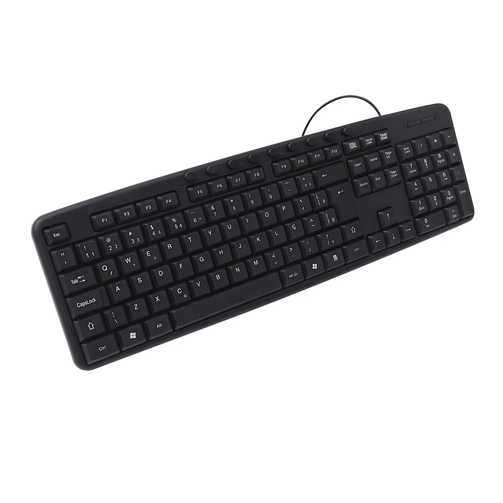 Imagem de TECLADO C3TECH MULT USB PRETO - KB-M40BK Imagem de TECLADO C3TECH MULT USB PRETO - KB-M40BK