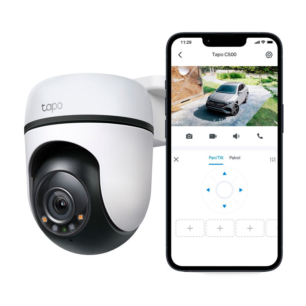Imagem de CAMERA DE SEGURANCA WI-FI EXTERNA 360º TP-LINK TC40 1080P FULL HD