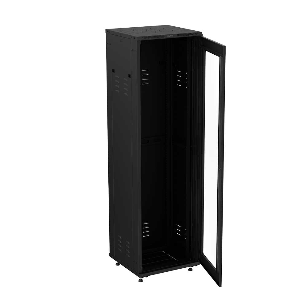 Imagem de RACK PISO INTELBRAS DESMONTAVEL PORTA ACRILICA 44U 570MM RPD 4457 4770061