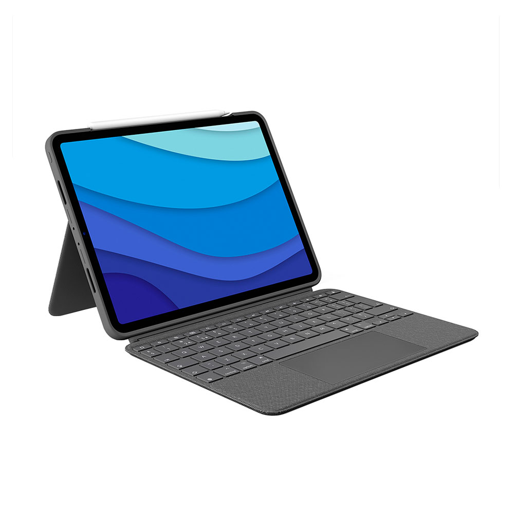 Imagem de CAPA COM TECLADO LOGITECH COMBO TOUCH P/ IPAD PRO 11'' 3° GERACAO -  920-010095