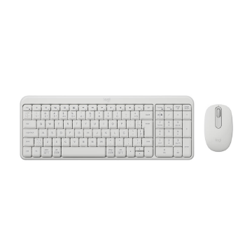 Imagem de KIT MOUSE E TECLADO LOGITECH MK250 BRANCO BLUETOOTH/WIRELLES S/ FIO - 920-013517