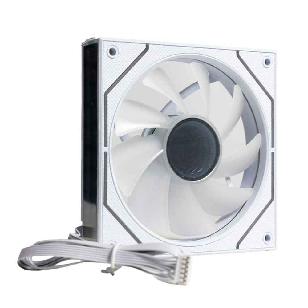 Imagem de COOLER PARA GABINETE C3TECH ARGB BRANCO F9-L310WHRGB 120MM