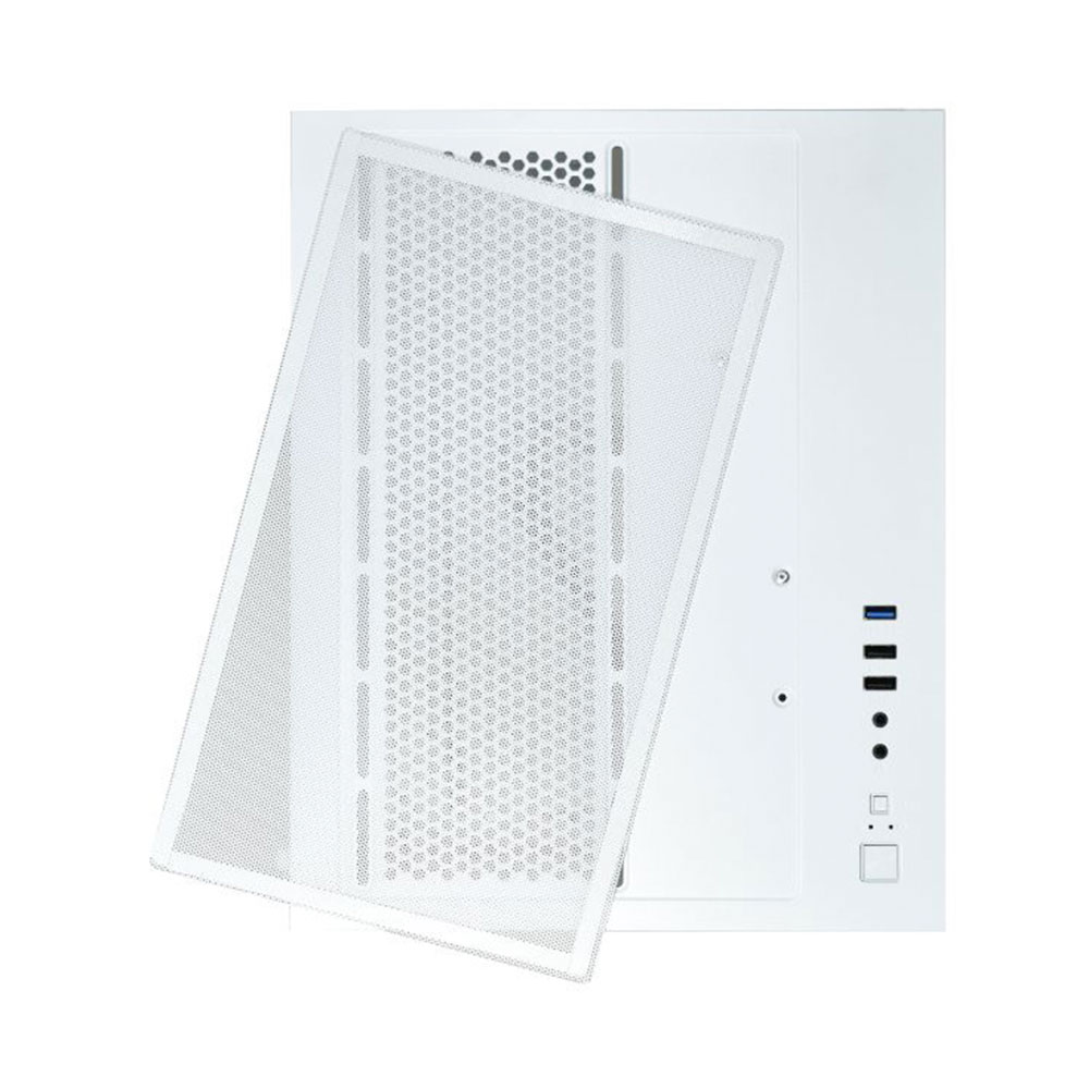 Imagem de GABINETE GAMER K-MEX AQUARIO CG-W305 BRANCO MICRO ATX SEM FAN