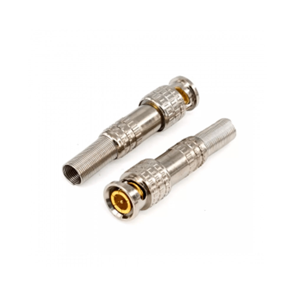 Imagem de CONECTOR BNC MOLA PARAFUSO PRIME 6MM 10UN - FCBNC01 - FC FONTES