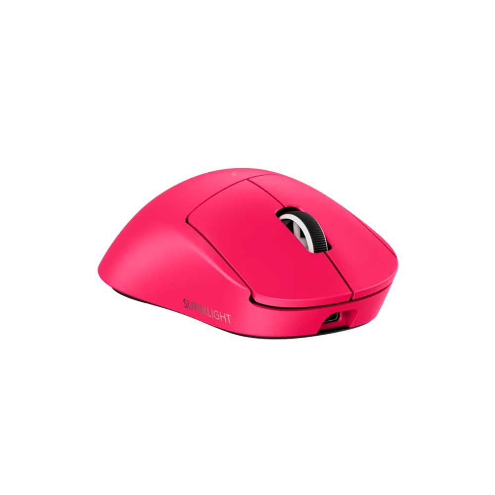 Imagem de MOUSE LOGITECH GAMER G PRO X SUPERLIGHT 2 DEX S/FIO ROSA - 910-007372
