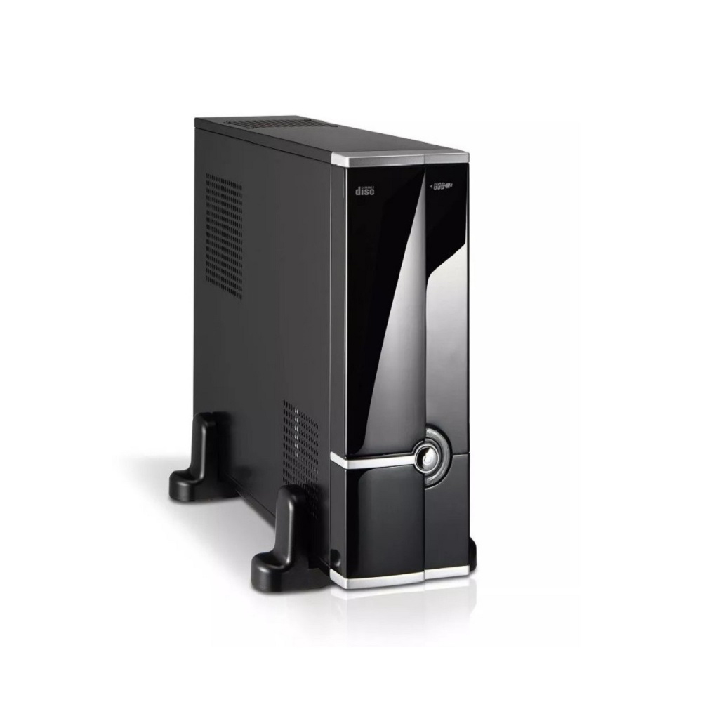 Imagem de GABINETE K-MEX MATX/ITX GM-9J8A C/ FONTE PP200 PRETO/PRATA 1BAIA