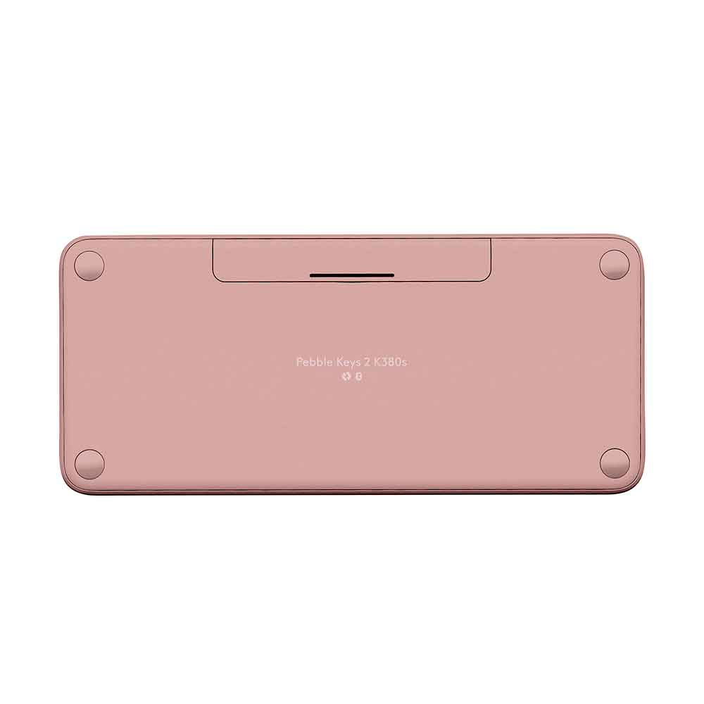 Imagem de TECLADO LOGITECH K380 PEBBLE KEYS 2 ROSE SEM FIO - 920-011791