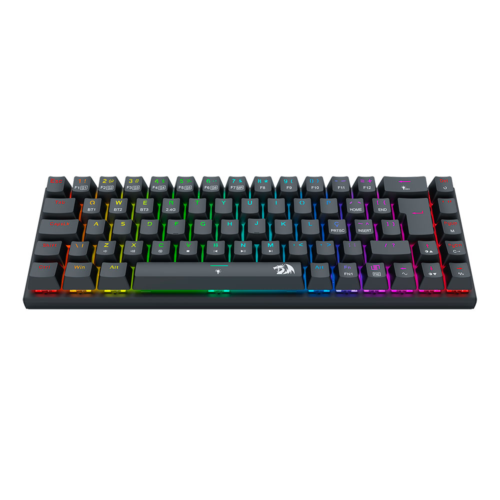 Imagem de TECLADO REDRAGON MECANICO GAMER RYZE PRO RGB PRETO SWITCH MARROM K633RGB-PRO