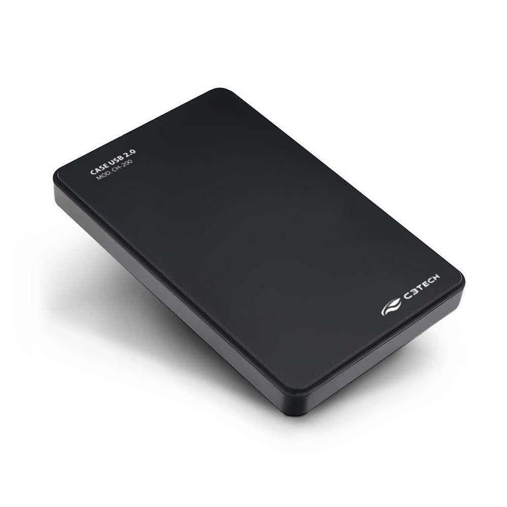 Imagem de GAVETA P/ HDD EXT 2.5" C3TECH CH-200BK USB 2.0 PRETA