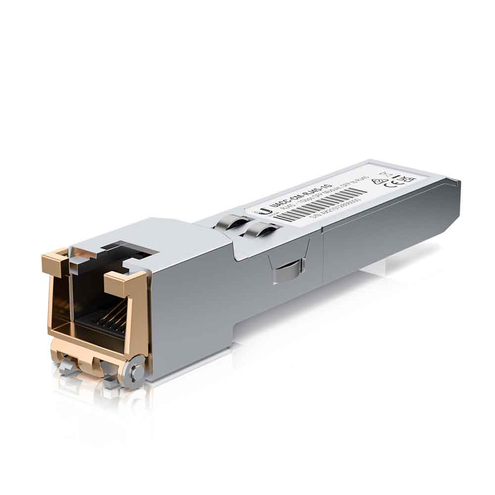 Mostrar detalhes de MODULO UBIQUITI MINI GBIC/SFP PARA RJ45 GIGABIT UACC-CM-RJ45-1G (1 - PACK) Imagem de MODULO UBIQUITI MINI GBIC/SFP PARA RJ45 GIGABIT UACC-CM-RJ45-1G (1 - PACK)