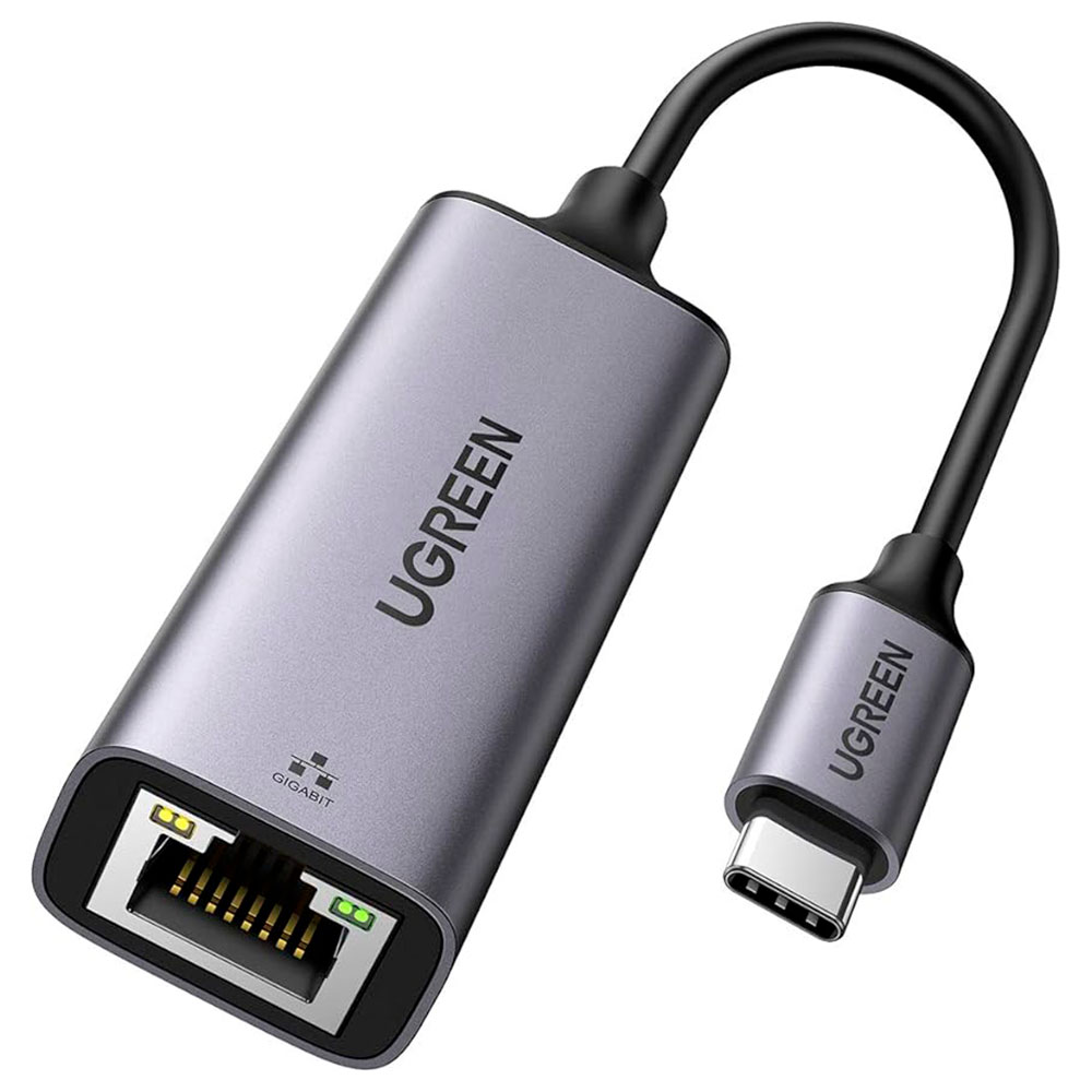 Mostrar detalhes de ADAPTADOR USB UGREEN USB-C 3.1 PARA RJ45 GIGA CINZA - CM199 Imagem de ADAPTADOR USB UGREEN USB-C 3.1 PARA RJ45 GIGA CINZA - CM199