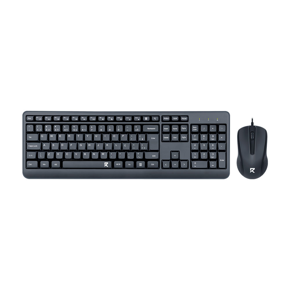 Mostrar detalhes de KIT MOUSE E TECLADO REDRAGON BS-7092 PRETO Imagem de KIT MOUSE E TECLADO REDRAGON BS-7092 PRETO