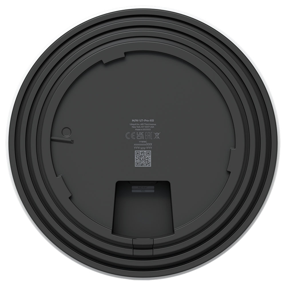 Imagem de ACCESS POINT UBIQUITI U7-PRO-XGS UNIFI WIFI 7 TRI-BAND 15088 GBPS LAN 10GB S/FONTE