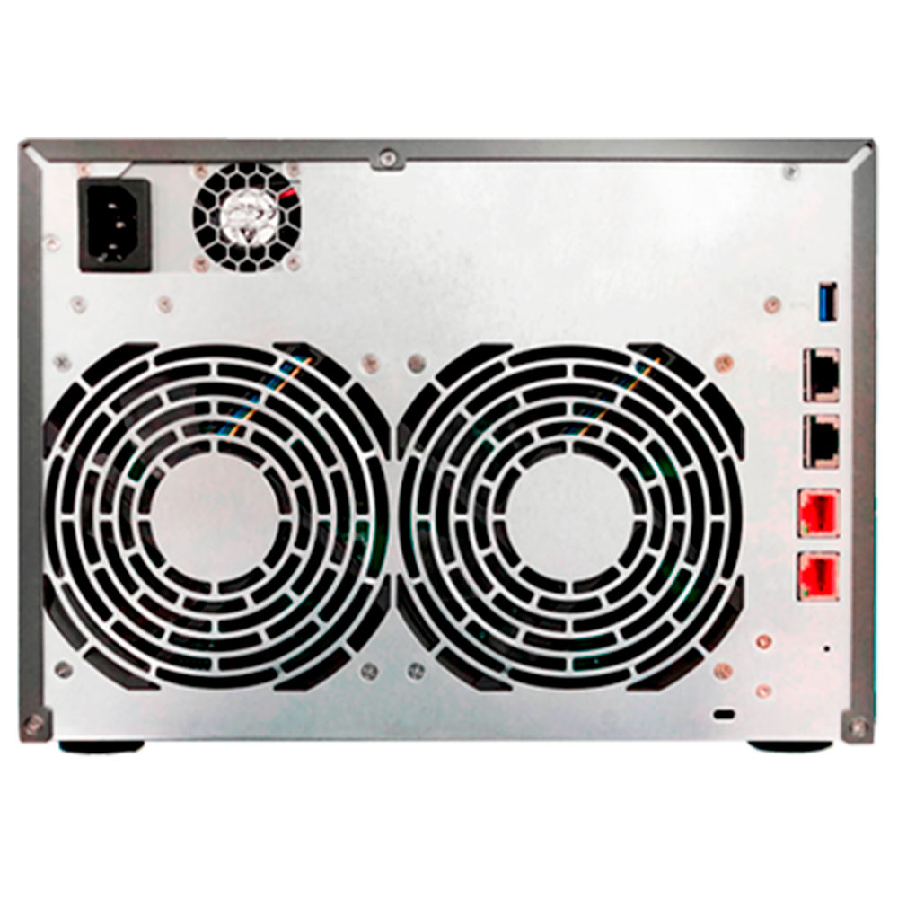 Imagem de STORAGE NAS ASUSTOR TORRE S/HD 8 BAIAS INTEL ATOM C3538 2 PORTAS LAN 2.5GB E 2 10GB - AS6508T-US