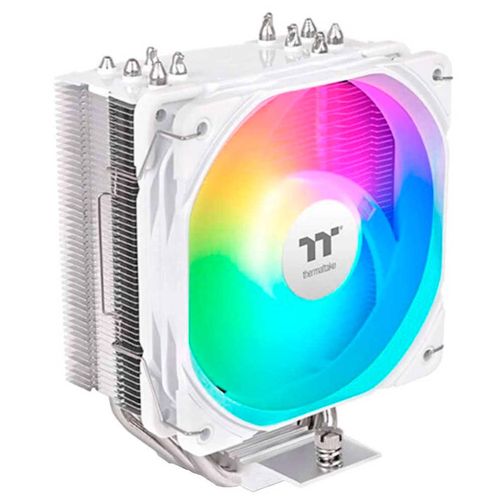 Imagem de COOLER THERMALTAKE UX500 ARGB WHITE 1 FAN INTEL/AMD UNIVERSAL SOCKET COMPATIBILITY CL-P145-AL12SW-A