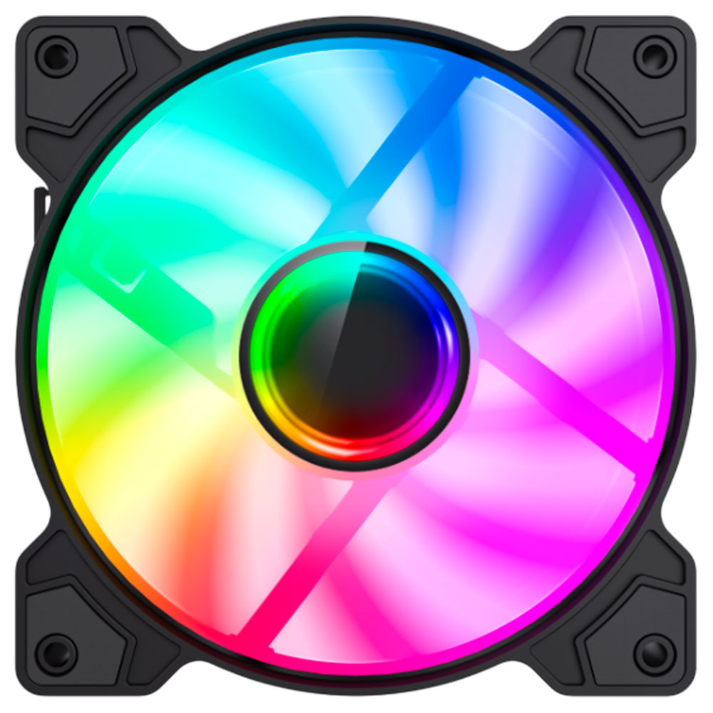 Imagem de COOLER GAMEMAX AUSTRA BLACK SLAVE FN12A-S6I-B