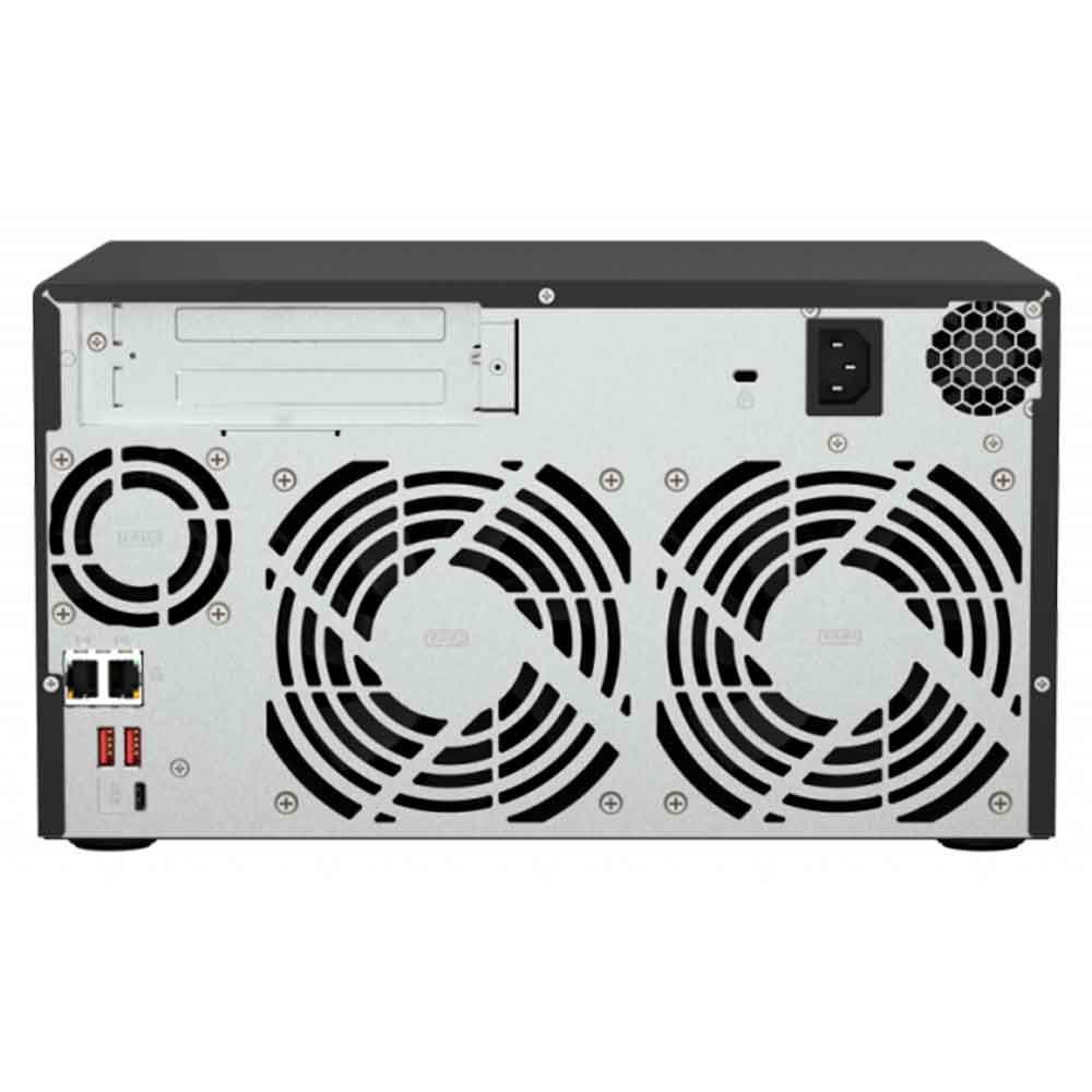 Imagem de STORAGE NAS QNAP 9 BAIAS ANNAPURNALABS ALPINE AL324, QUAD CORE 1.7GHZ, 4GB, 2X 10GBE - TS-932PX-4G