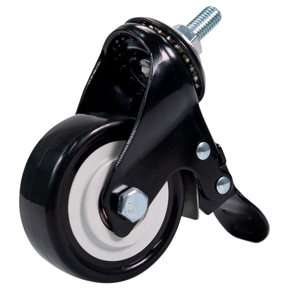 Imagem de KIT RODIZIO PARA RACKS 19 POLEGADAS COM CARGA MAXIMA DE 320KG 4 UN KRR 30MM - 4770011