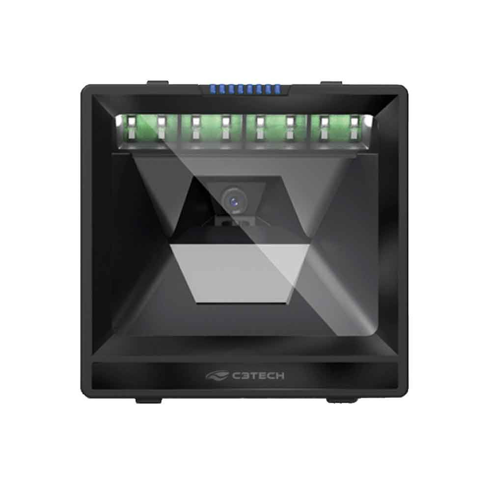 Imagem de LEITOR DE CODIGO DE BARRAS FIXO C3TECH 1D/2D USB LB-D2000BK