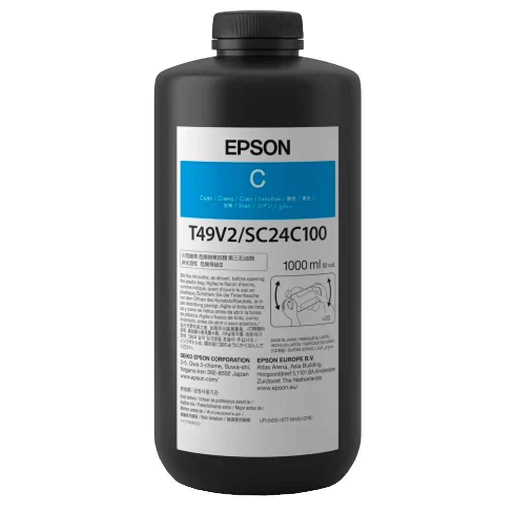 Imagem de TINTA ULTRACHROME EPSON T49V210 CIANO 1L