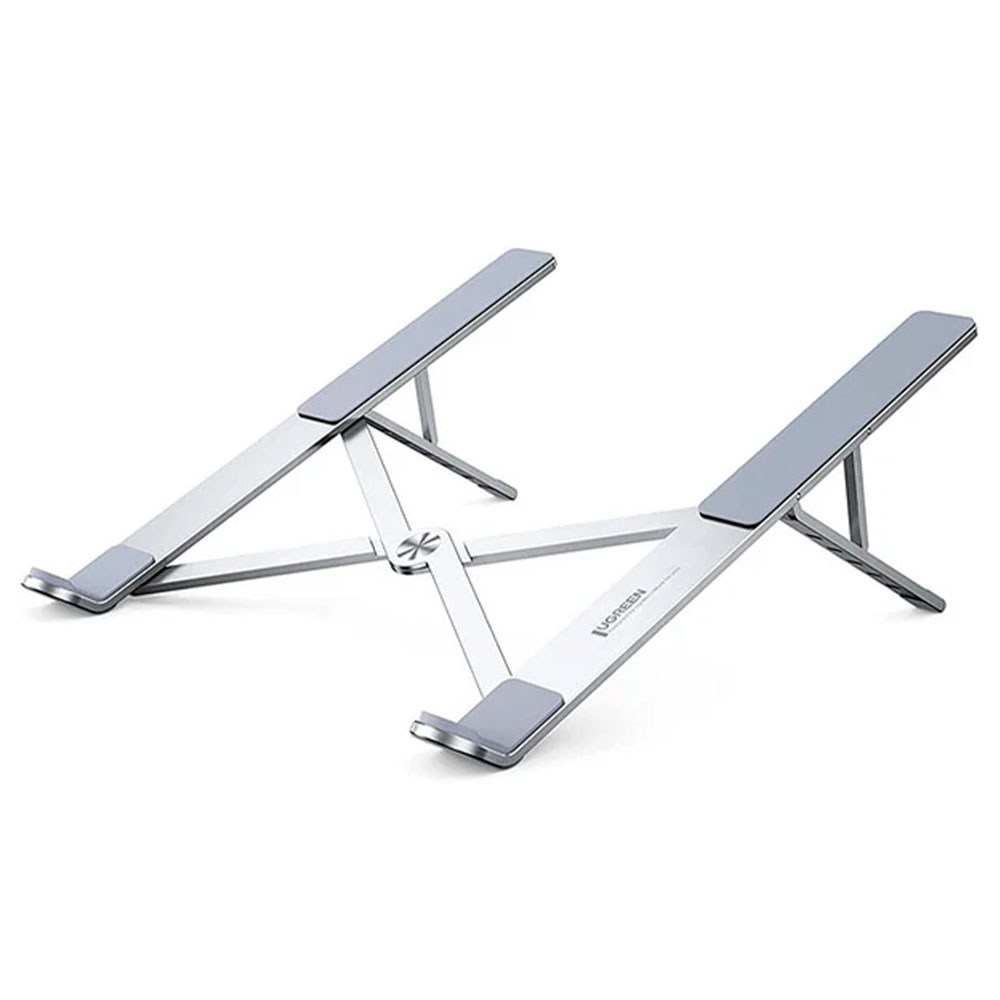 Imagem de BASE/SUPORTE UGREEN PARA NOTEBOOK AJUSTAVEL DOBRAVEL ALUMINIO PRATA - LP451