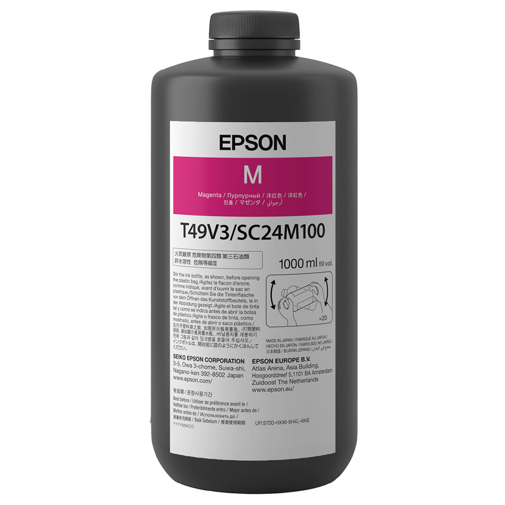 Imagem de TINTA ULTRACHROME EPSON T49V610 MAGENTA 1L