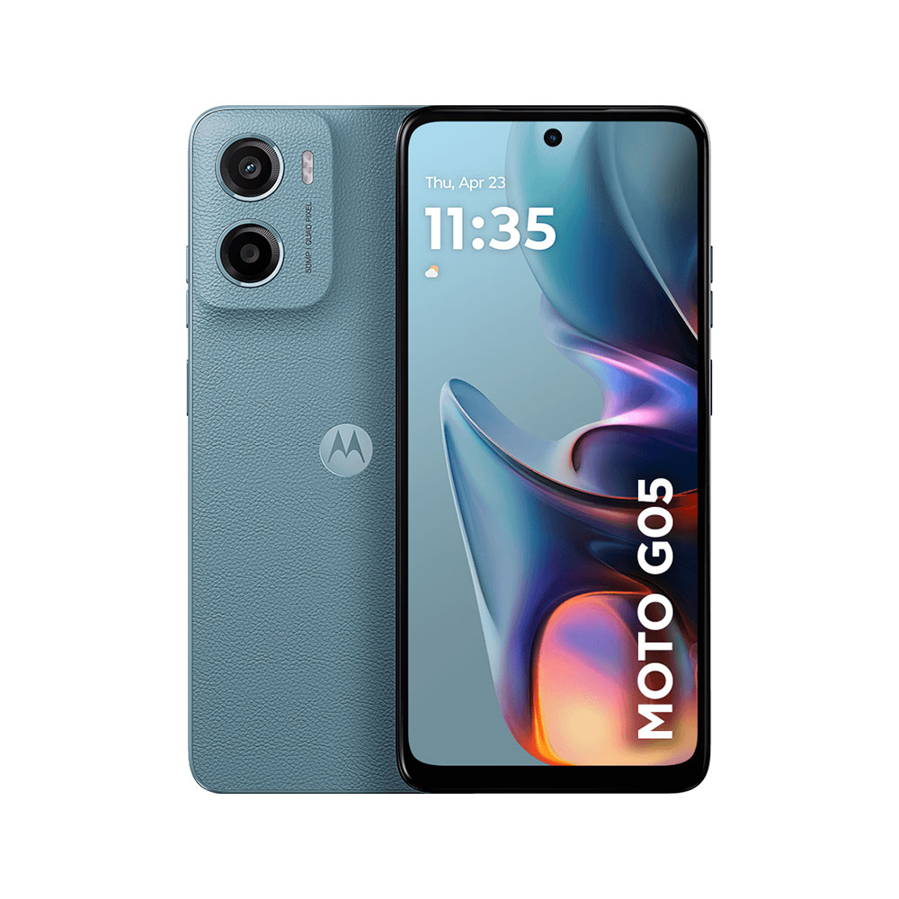 Imagem de SMARTPHONE MOTOROLA G05 XT2523-2 6,7" HD/4G/12GB (4GB+8GB RAM BOOST*)/128GB/ANDROID 15/CINZA
