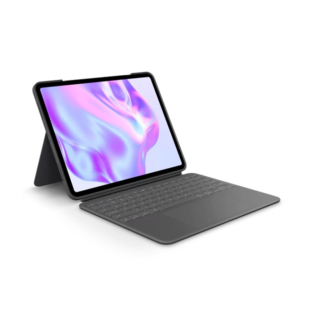 Imagem de CAPA COM TECLADO LOGITECH PARA IPAD PRO 11 M4 GRAFITE - 920-012659