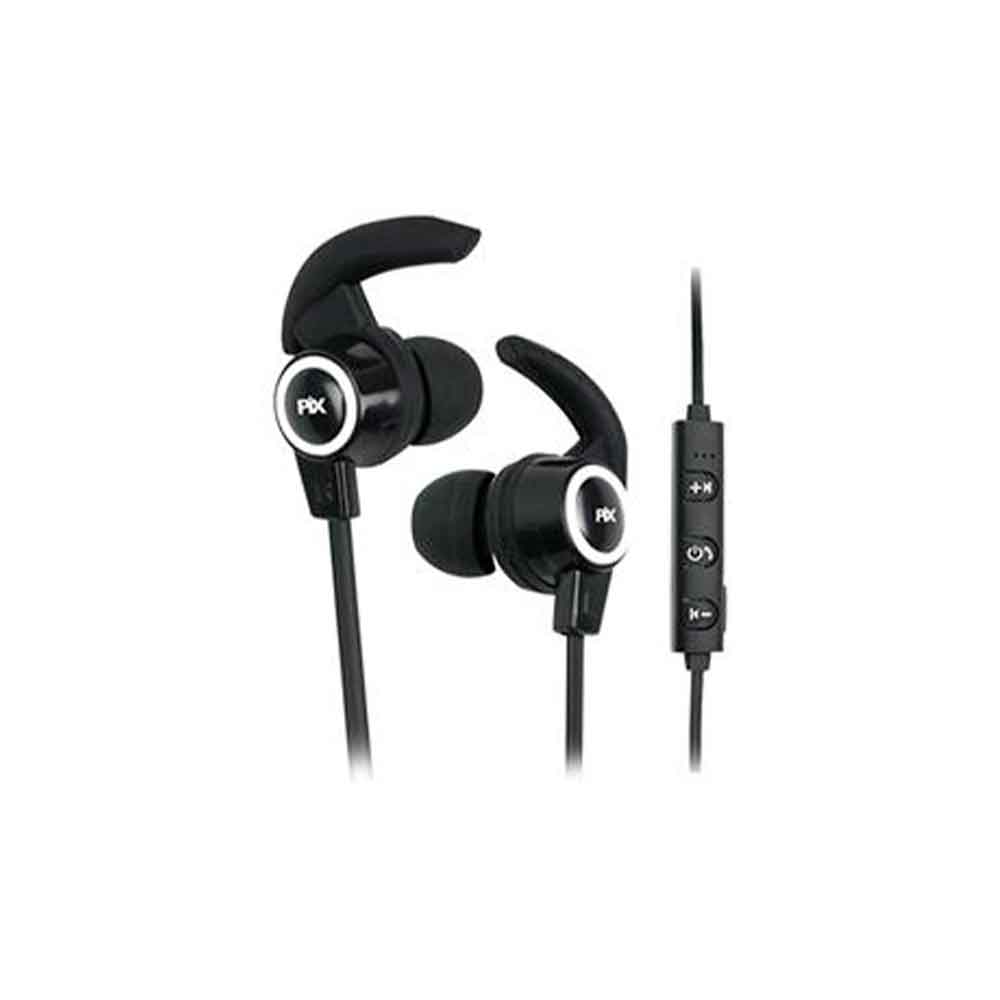 Imagem de FONE DE OUVIDO PRETO BLUETOOTH INTRAAURICULAR PIX - 043-0025